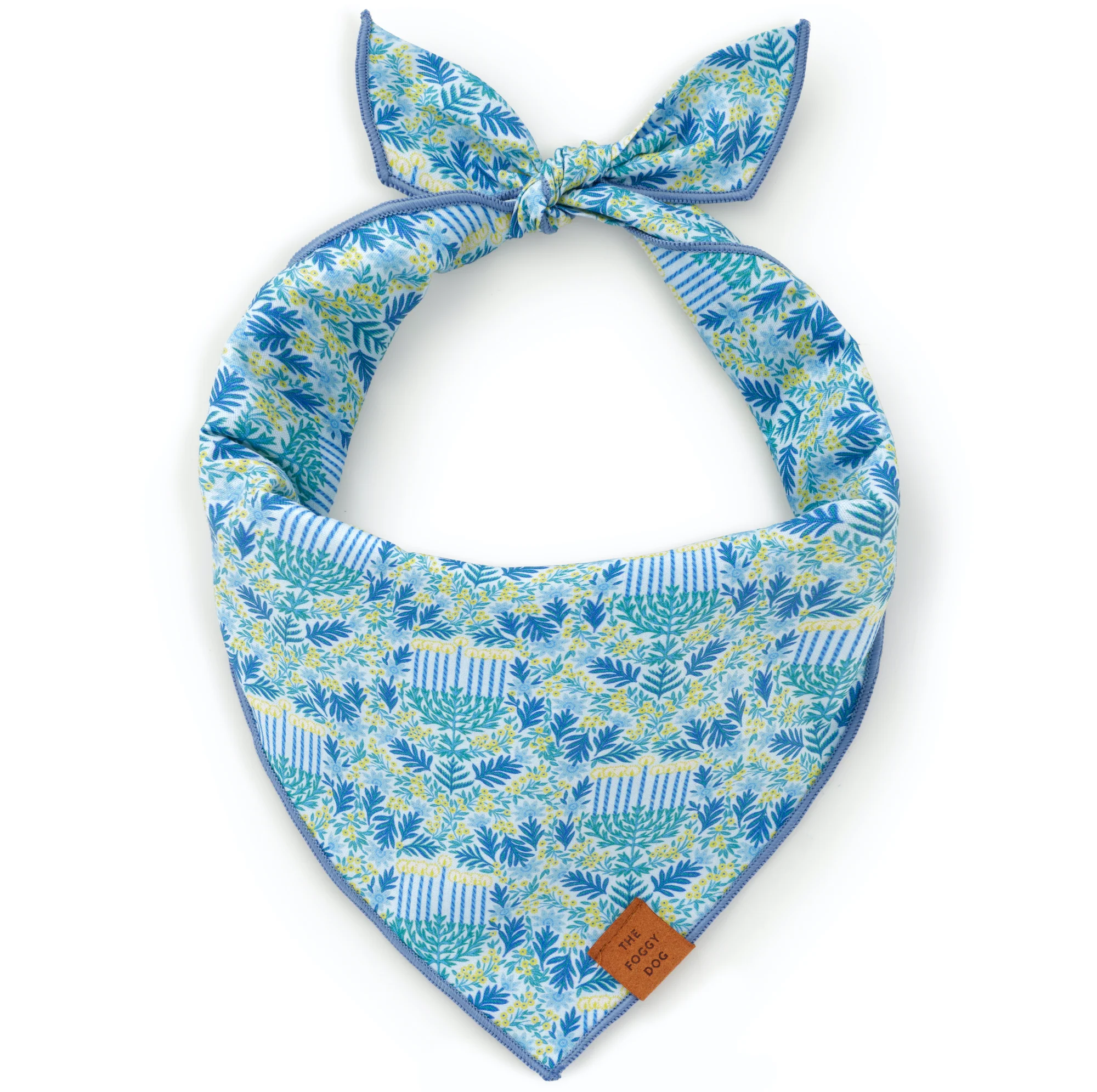Flora Menorah Dog Bandana