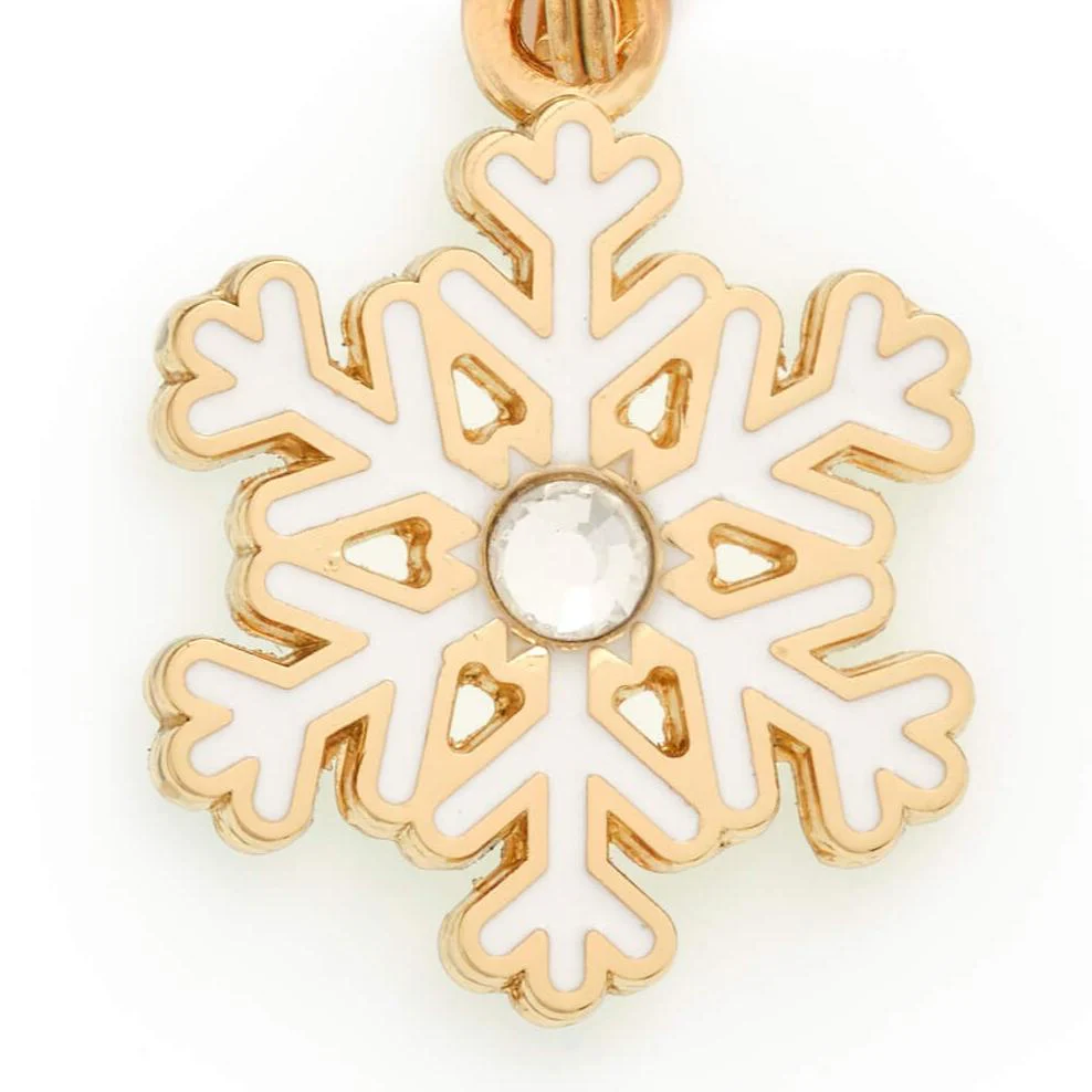 Snowflake Collar Charm
