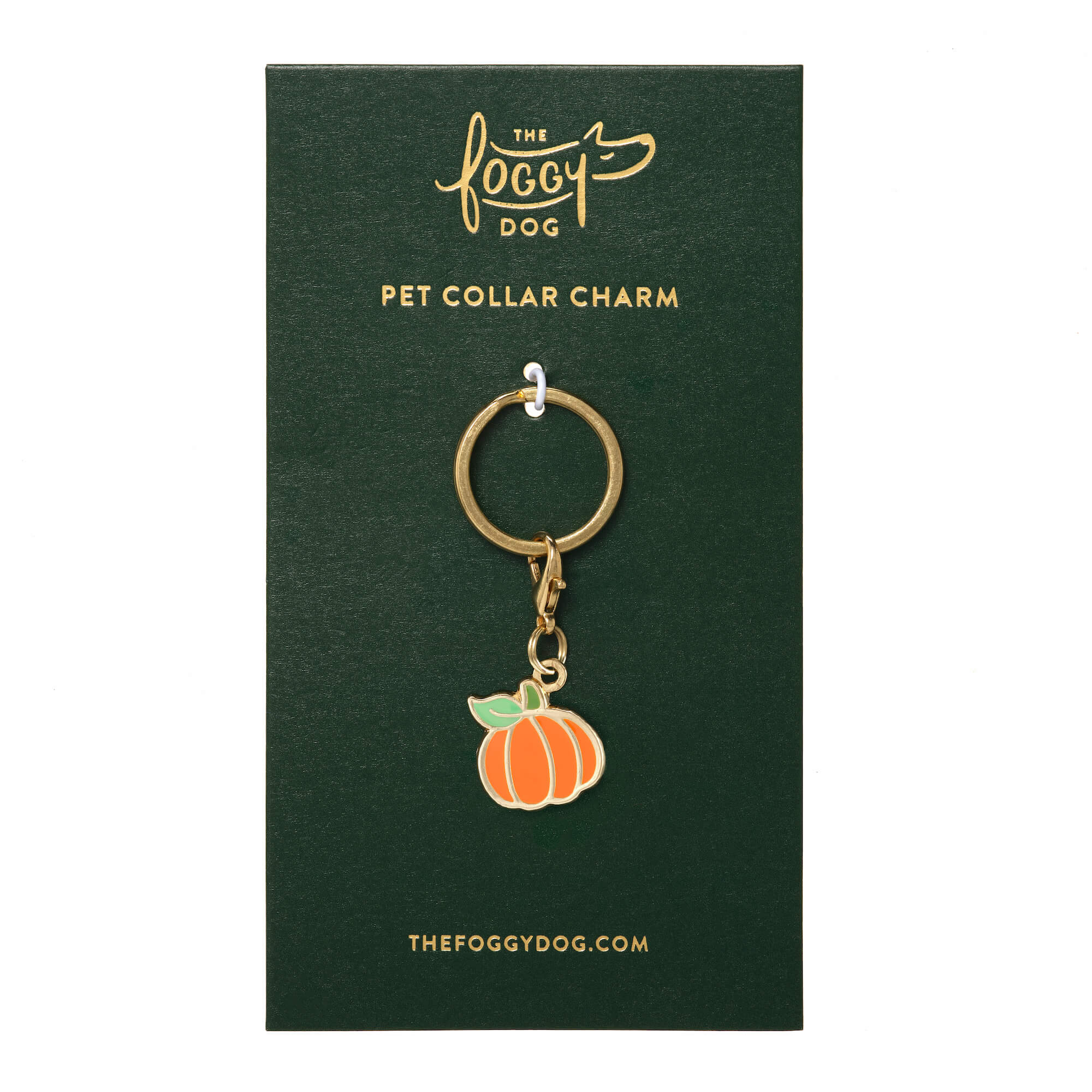 Pumpkin Collar Charm
