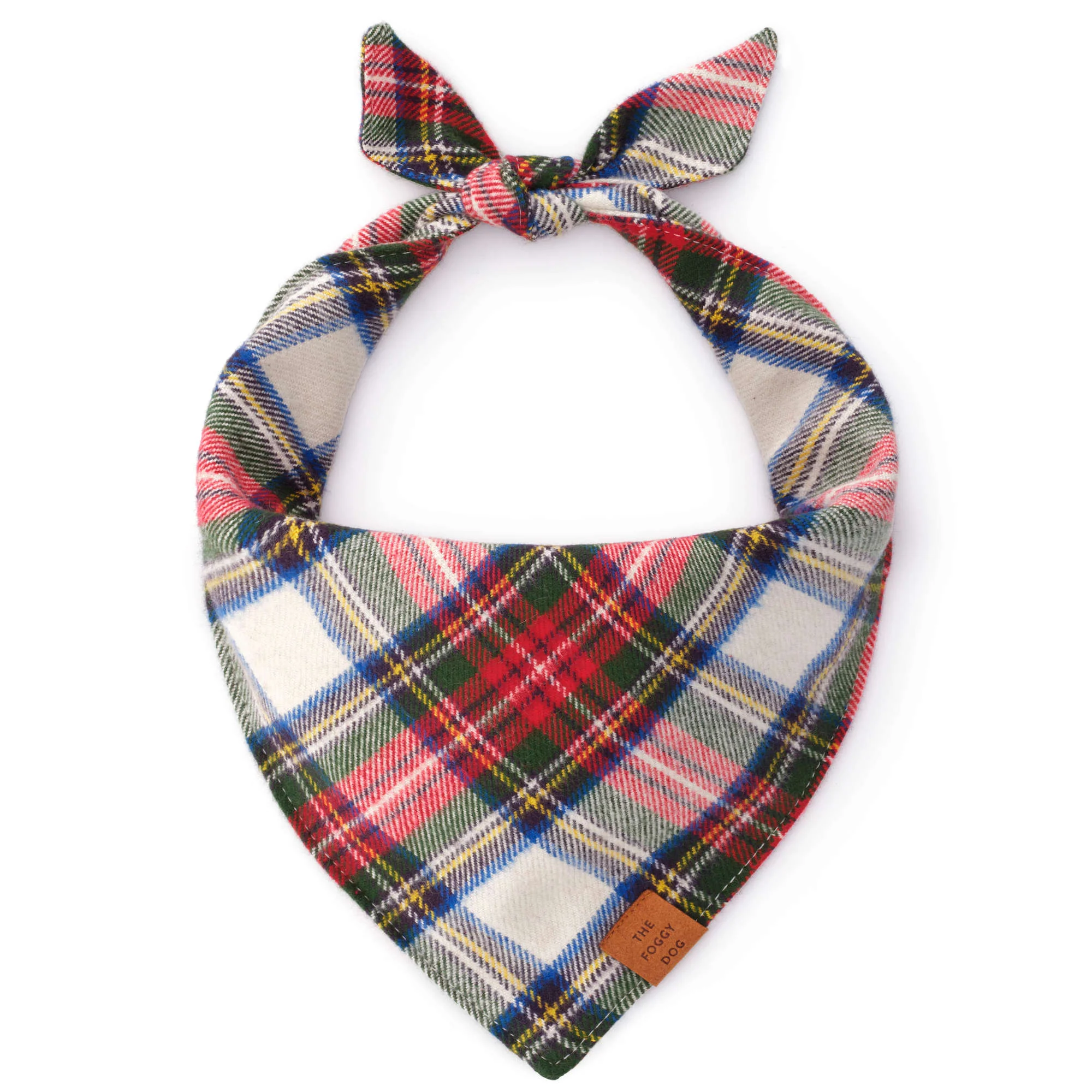 Regent Plaid Flannel Dog Bandana