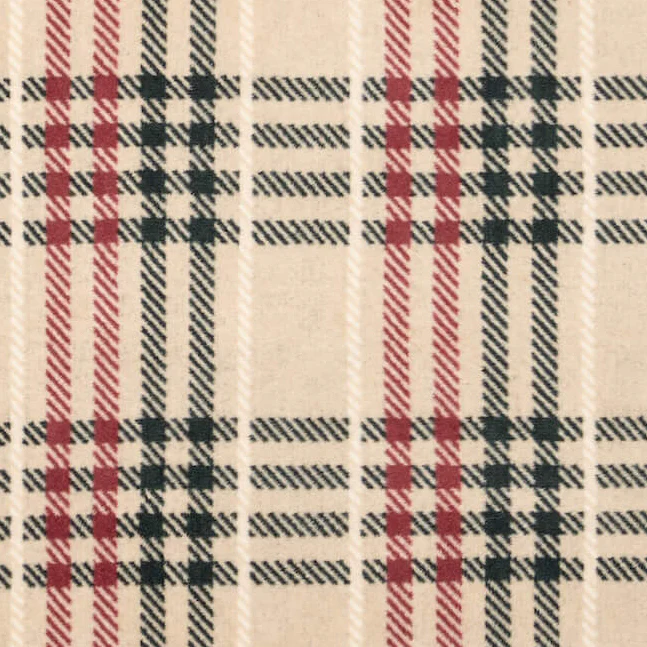 ChappyWrap x TFD Eggnog Plaid Dog Blanket