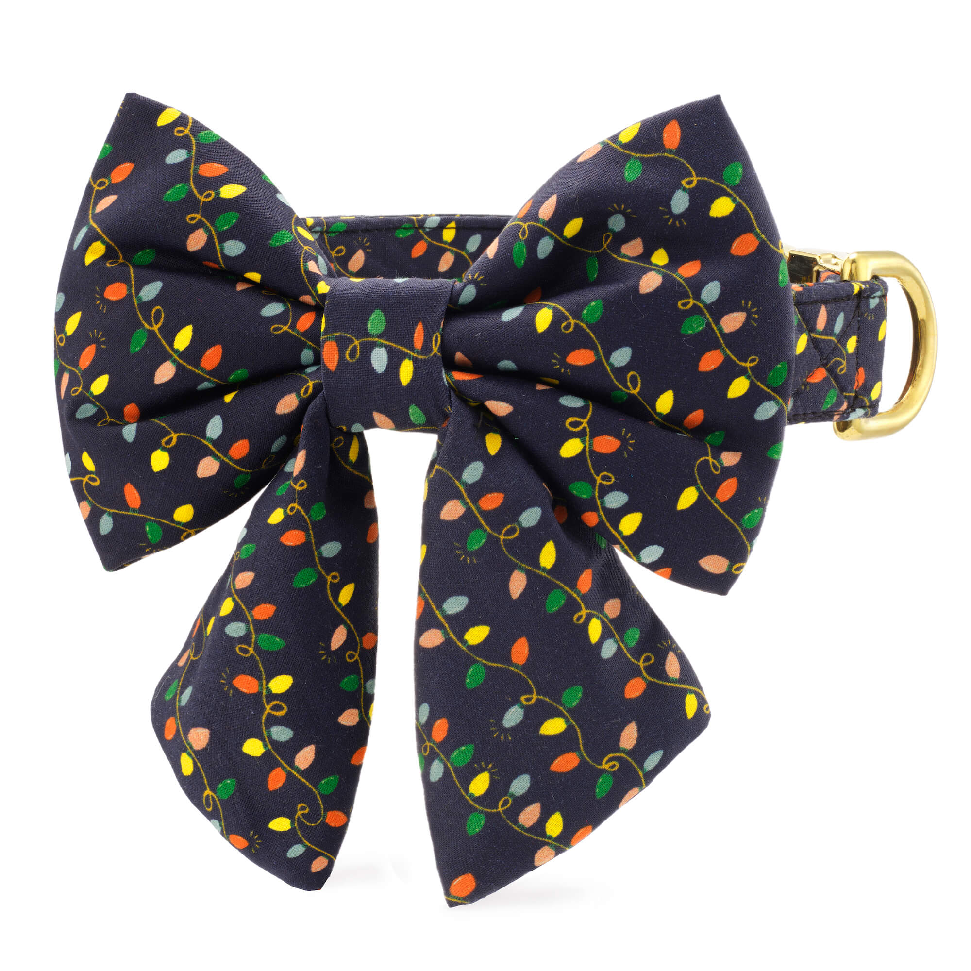 Rifle Paper Co. x TFD Holiday Lights Lady Bow Collar