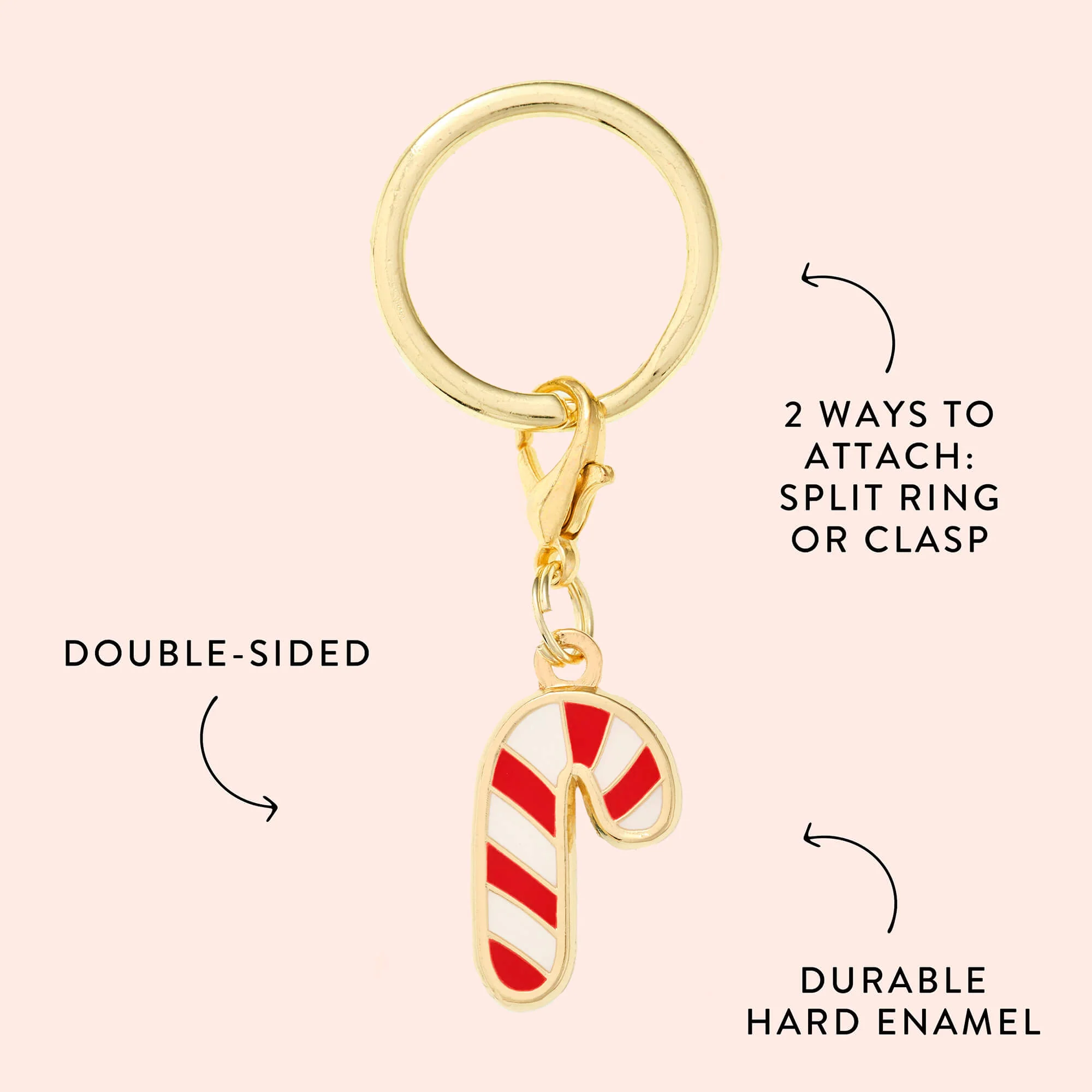 Merry + Bright Christmas Collar Charm Set