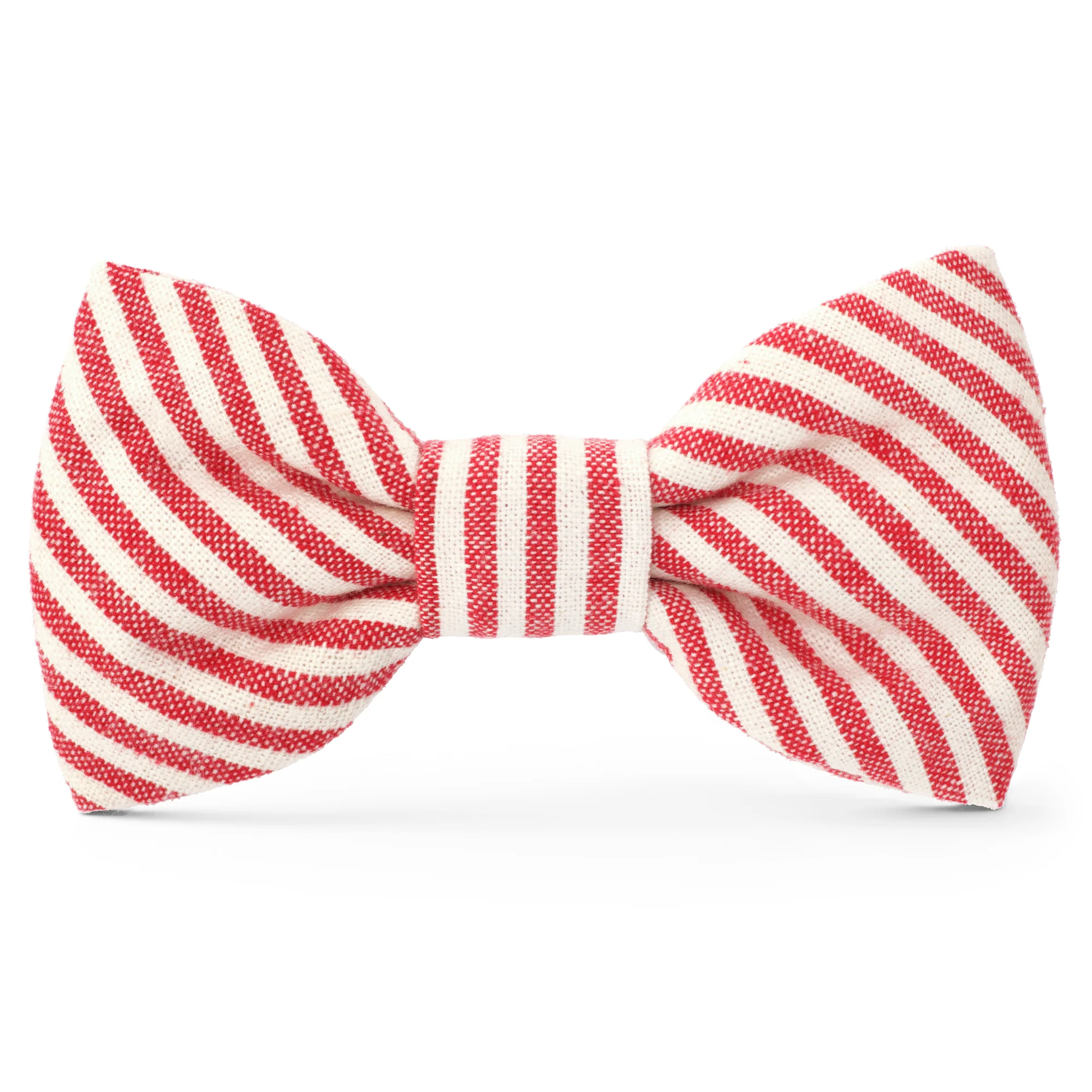 Red Stripe Dog Bow Tie