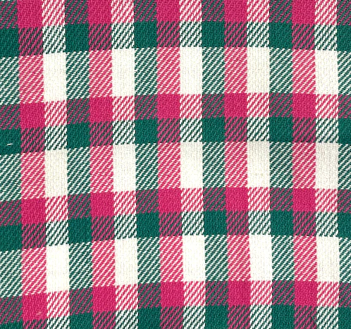 Callie Plaid Flannel Collar Walk Set