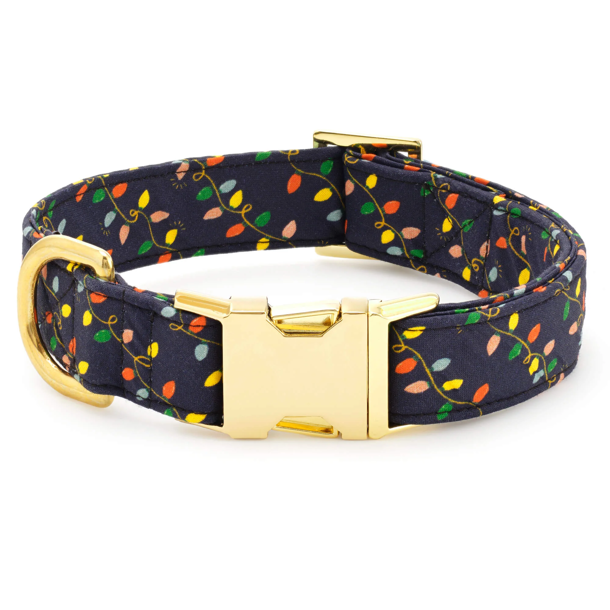 Rifle Paper Co. x TFD Holiday Lights Dog Collar