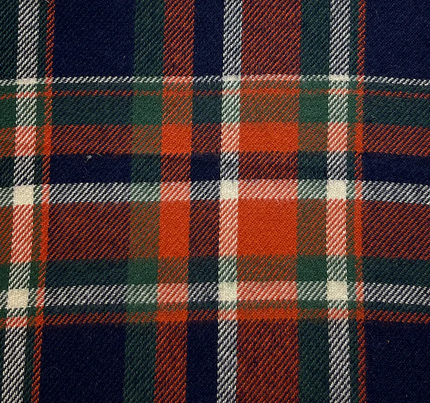 Dakota Plaid Flannel Collar Walk Set