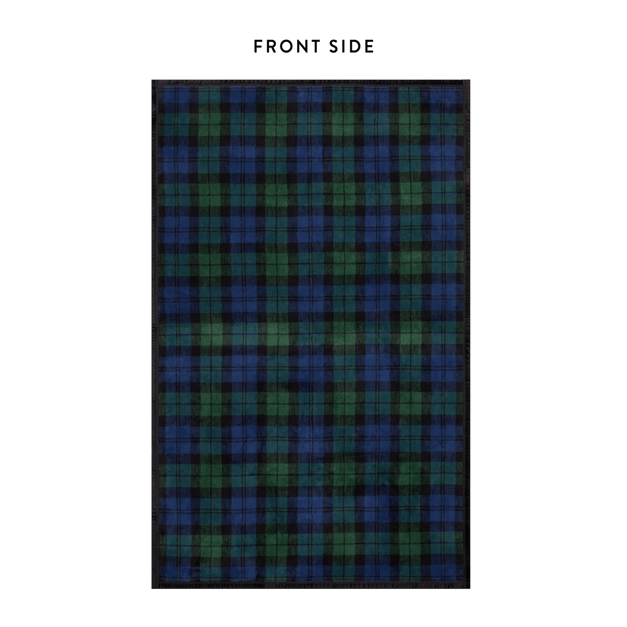 ChappyWrap x TFD Black Watch Plaid Dog Blanket