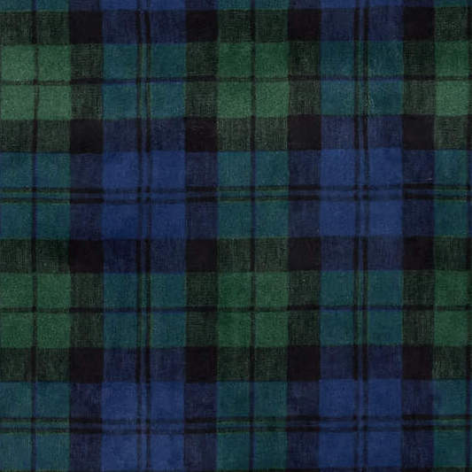 ChappyWrap x TFD Black Watch Plaid Dog Blanket