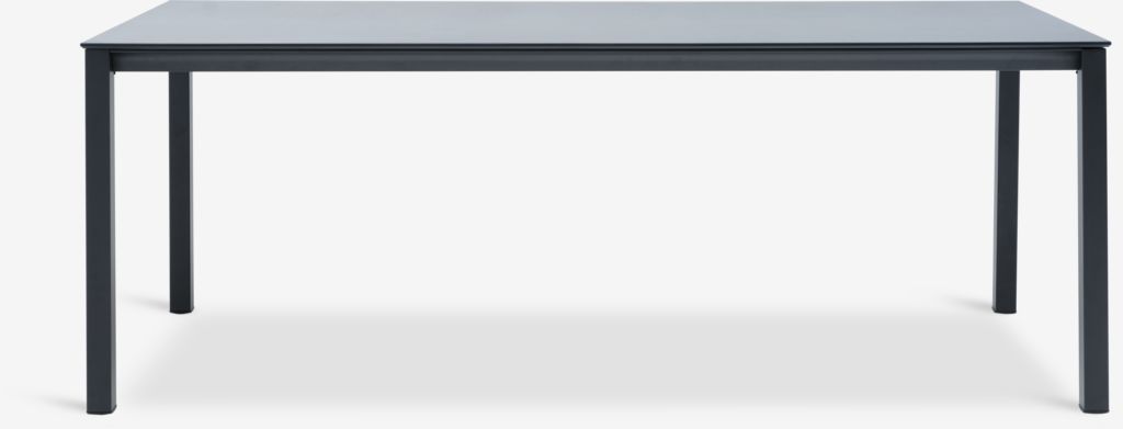 Garden table LANGET W95xL207 black