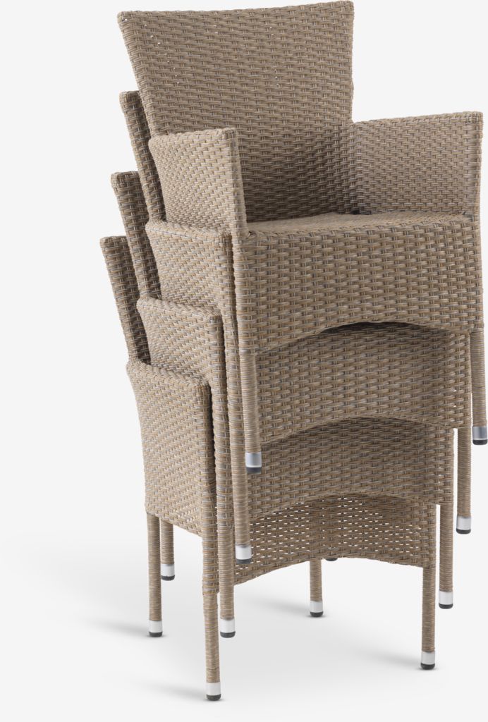 Stacking chair AIDT natural