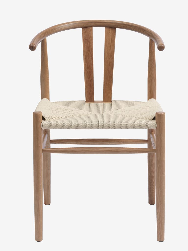 Dining chair GUDERUP oak/natural