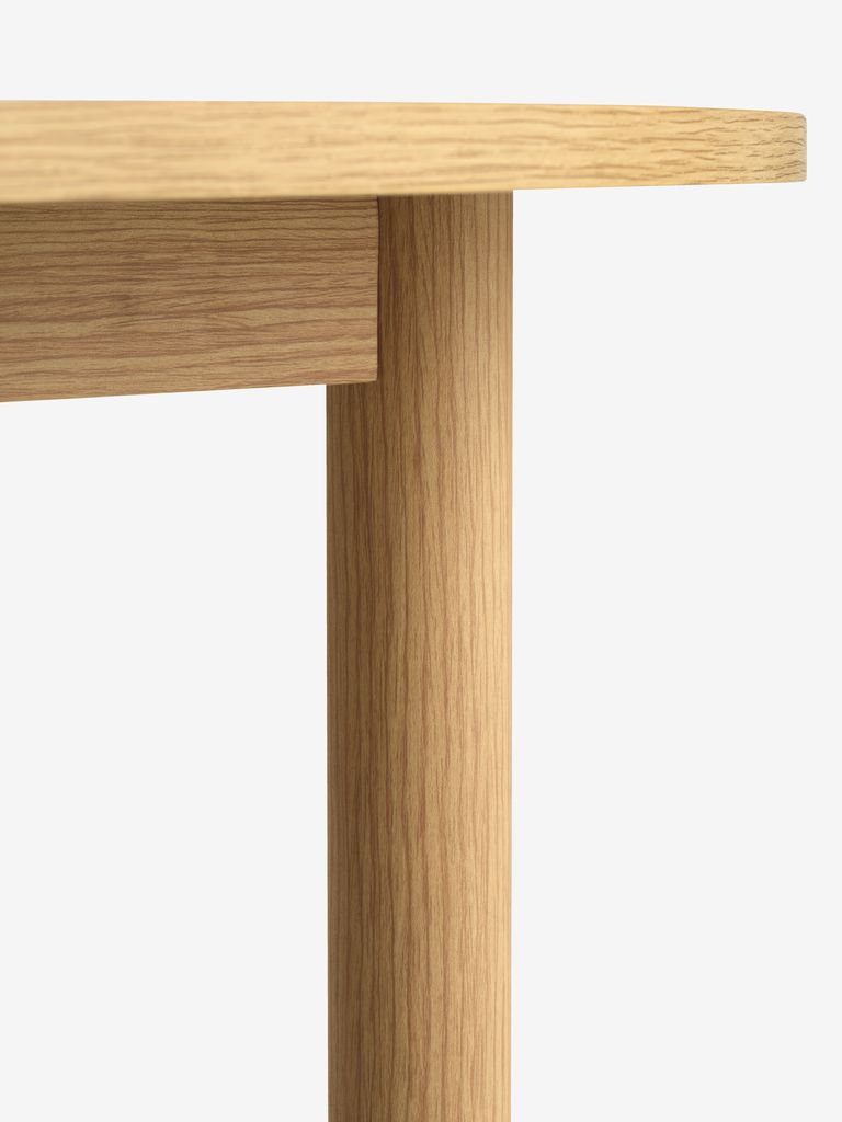 Dining table ALSTED D120 oak colour