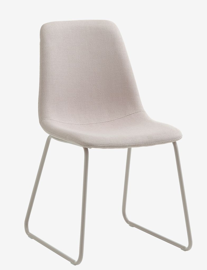 Dining chair SEJLSTRUP light rose fabric