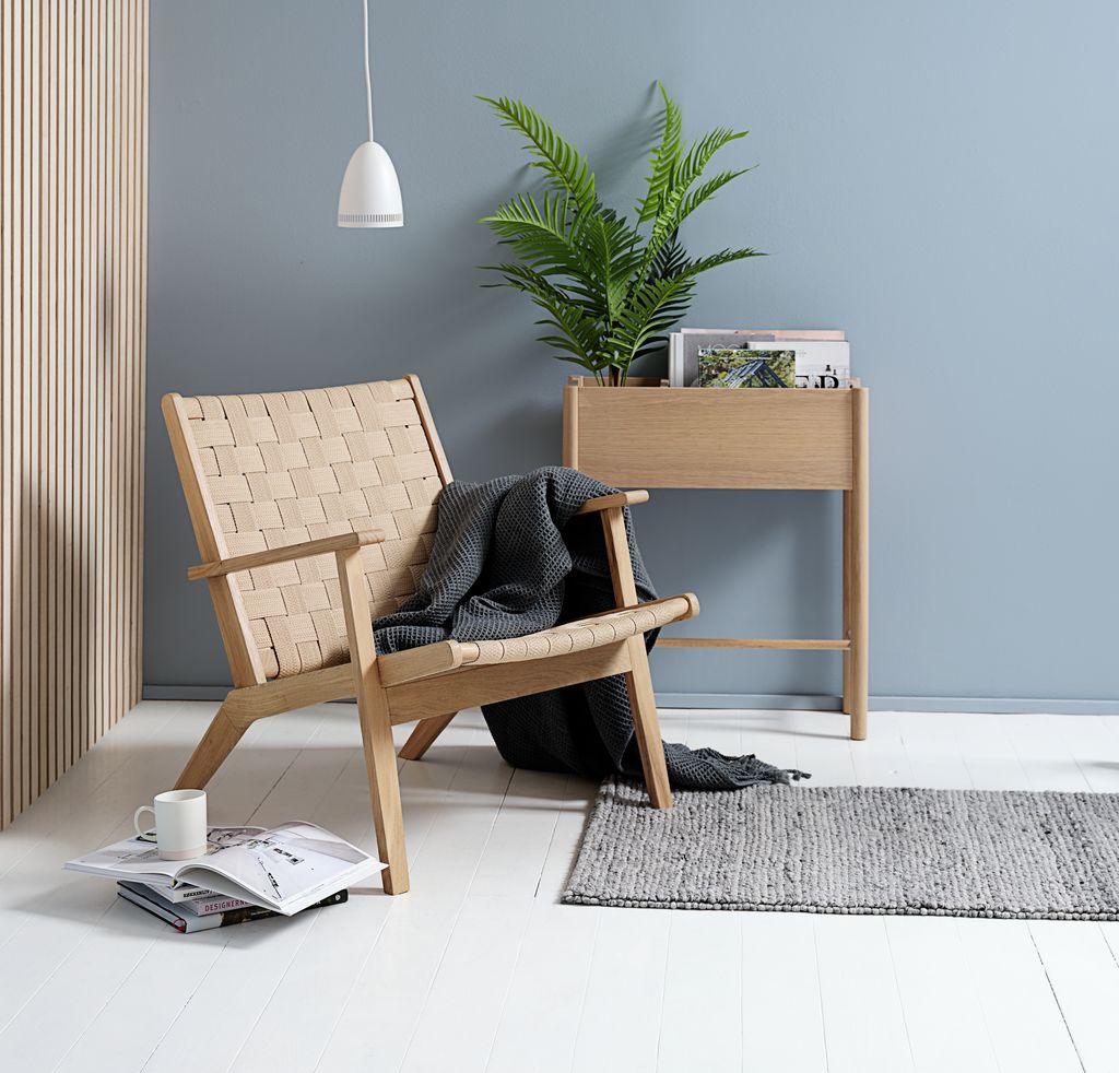 Armchair VADEHAVET oak/natural