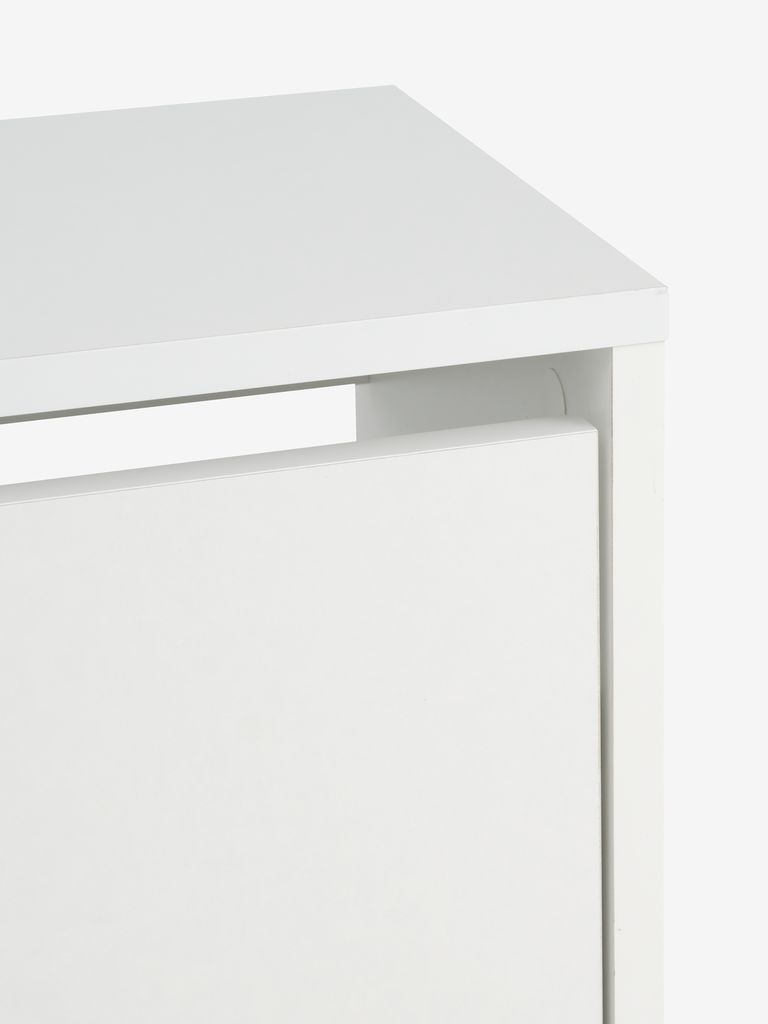 Shoe cabinet BAKHUSE 3 compartments white