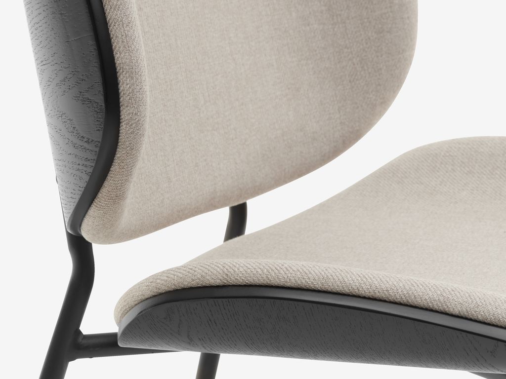 Dining chair TESTRUP light sand/black