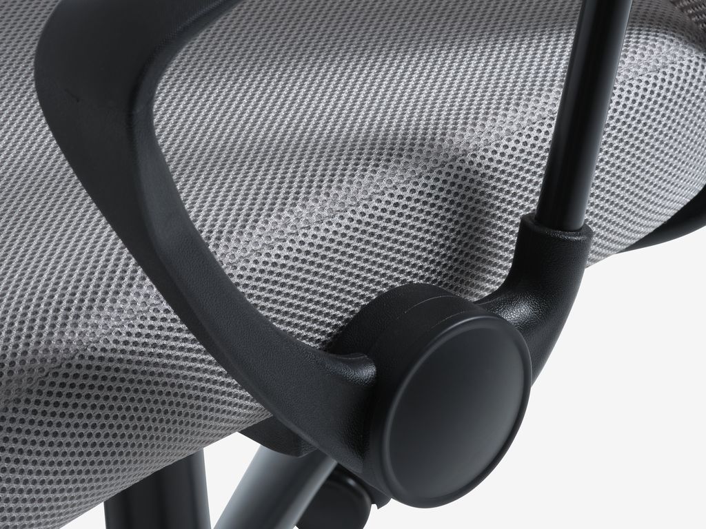 Office chair BILLUM grey mech/black