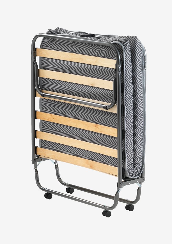 Guest bed BAJLUM 80x190 anthracite grey