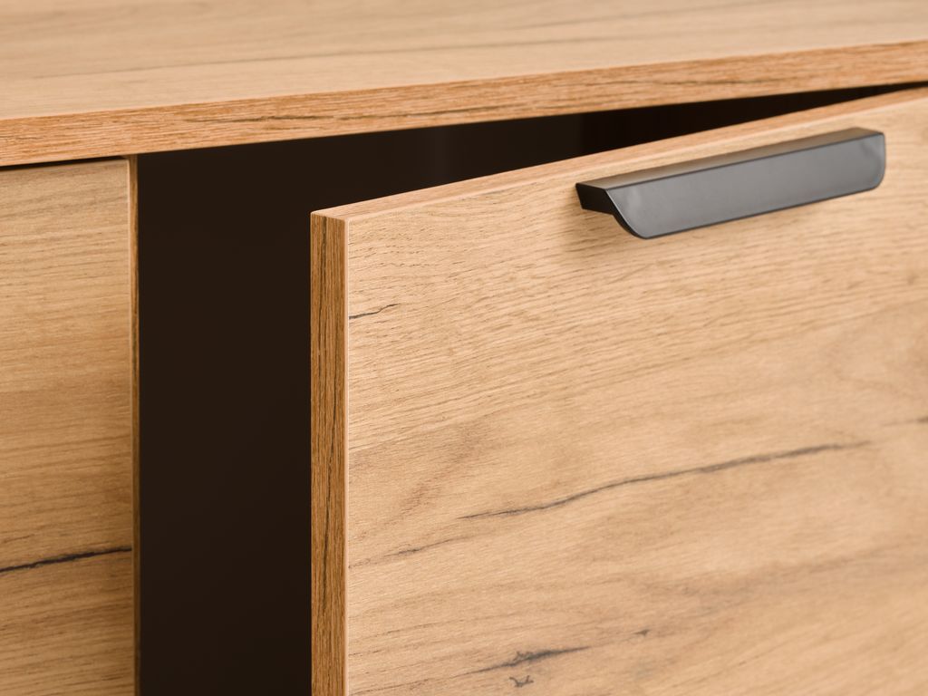 4 drawer 1 door chest JENSLEV oak