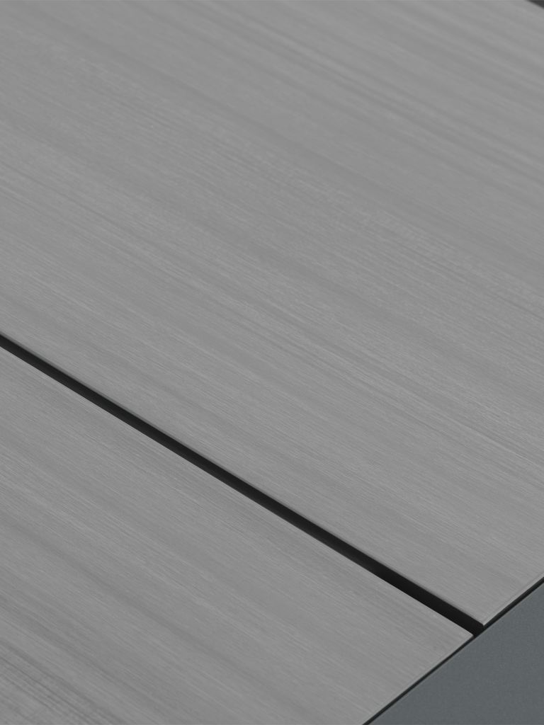 Garden table HAGEN W100xL214 grey