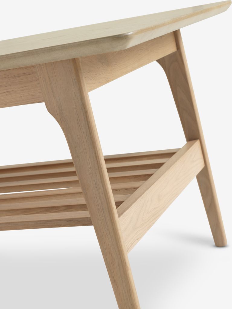 Coffee table KALBY 60x120 light oak
