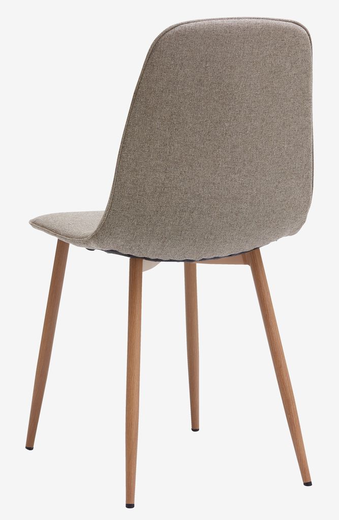 Dining chair BISTRUP sand/oak
