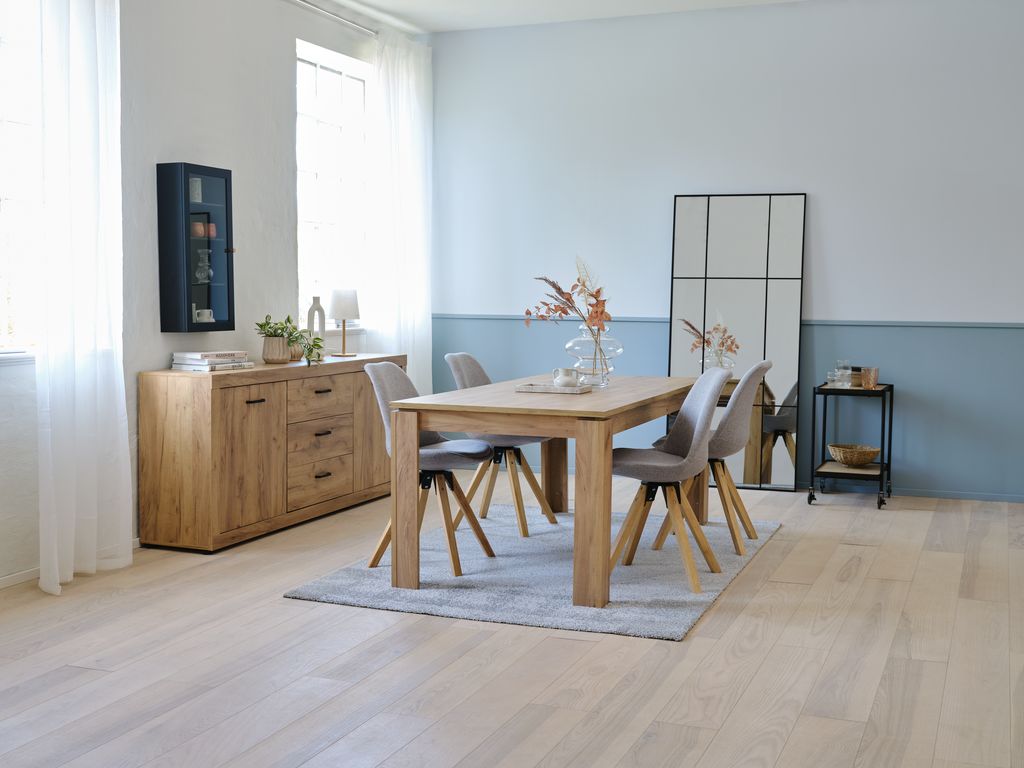 Dining table LINTRUP 90x190/280 oak