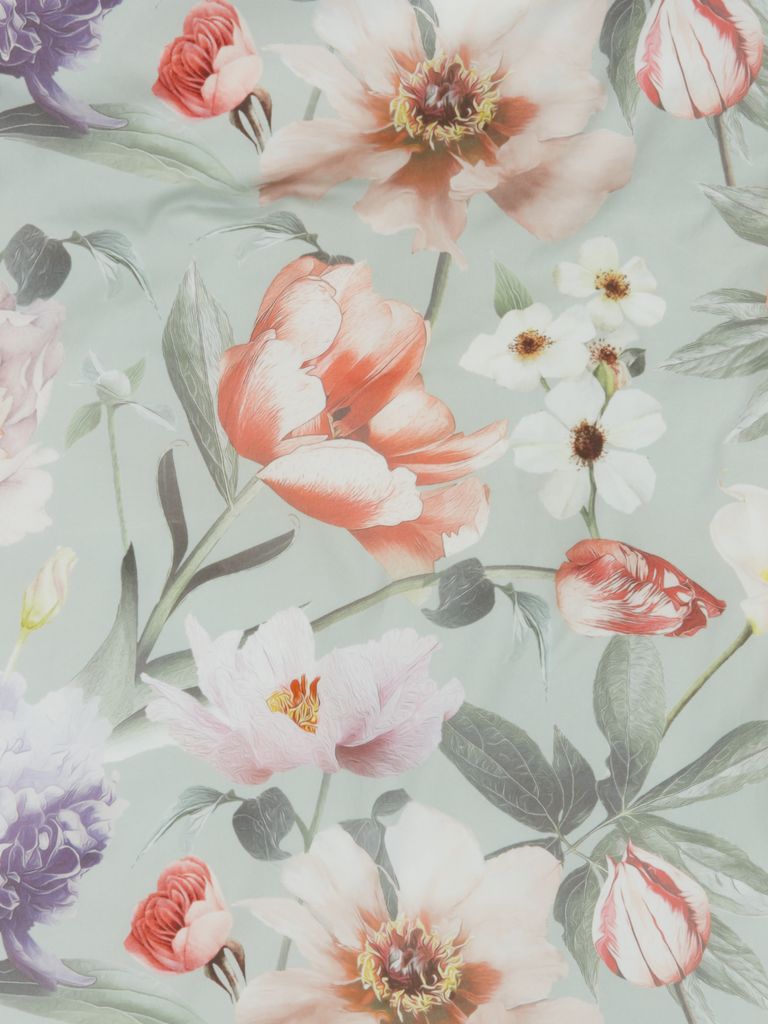 Sateen duvet cover set ERNA Double green