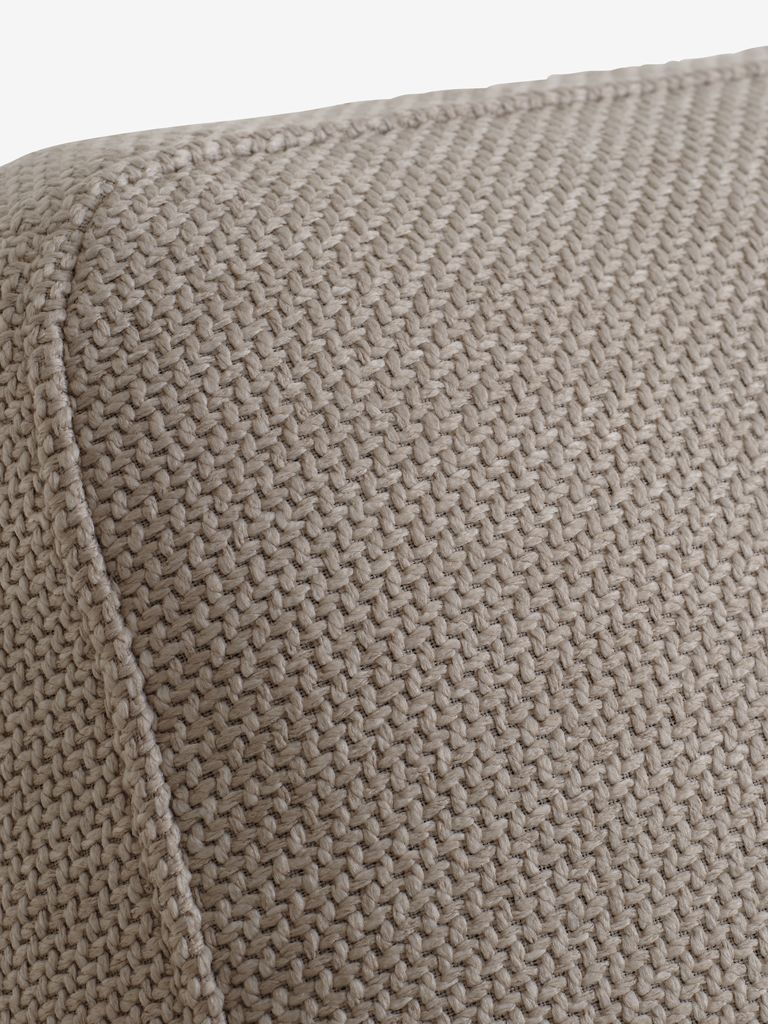 Sofa TORNEMARK chaise longue beige fabric