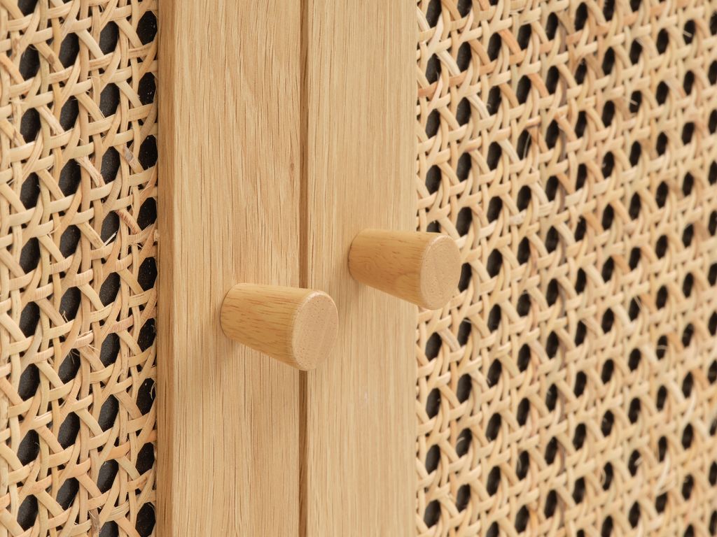 Cabinet HALMSTAD 2 doors oak