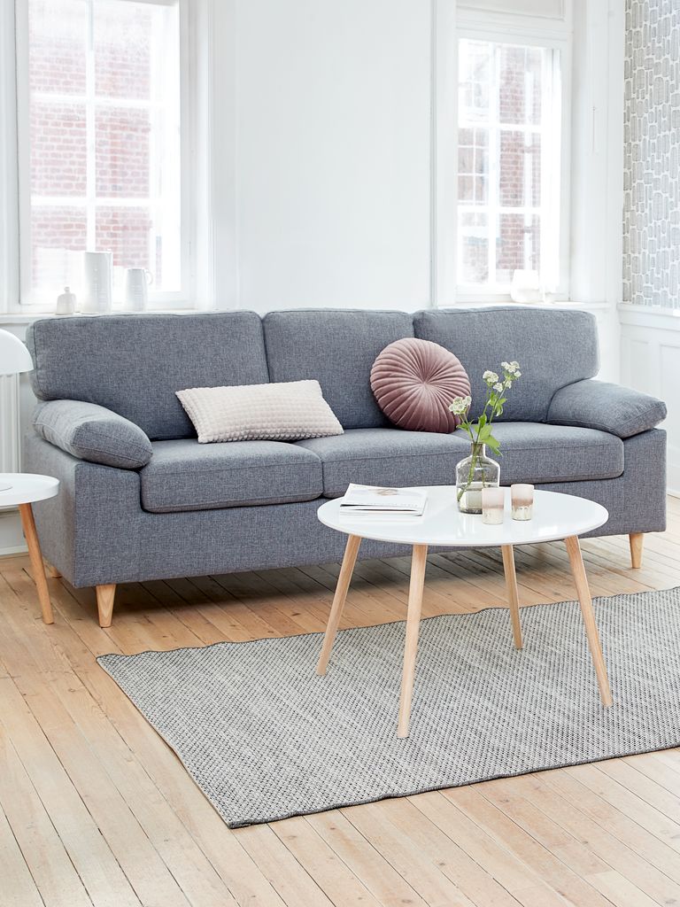 Sofa GEDVED 3-seater grey