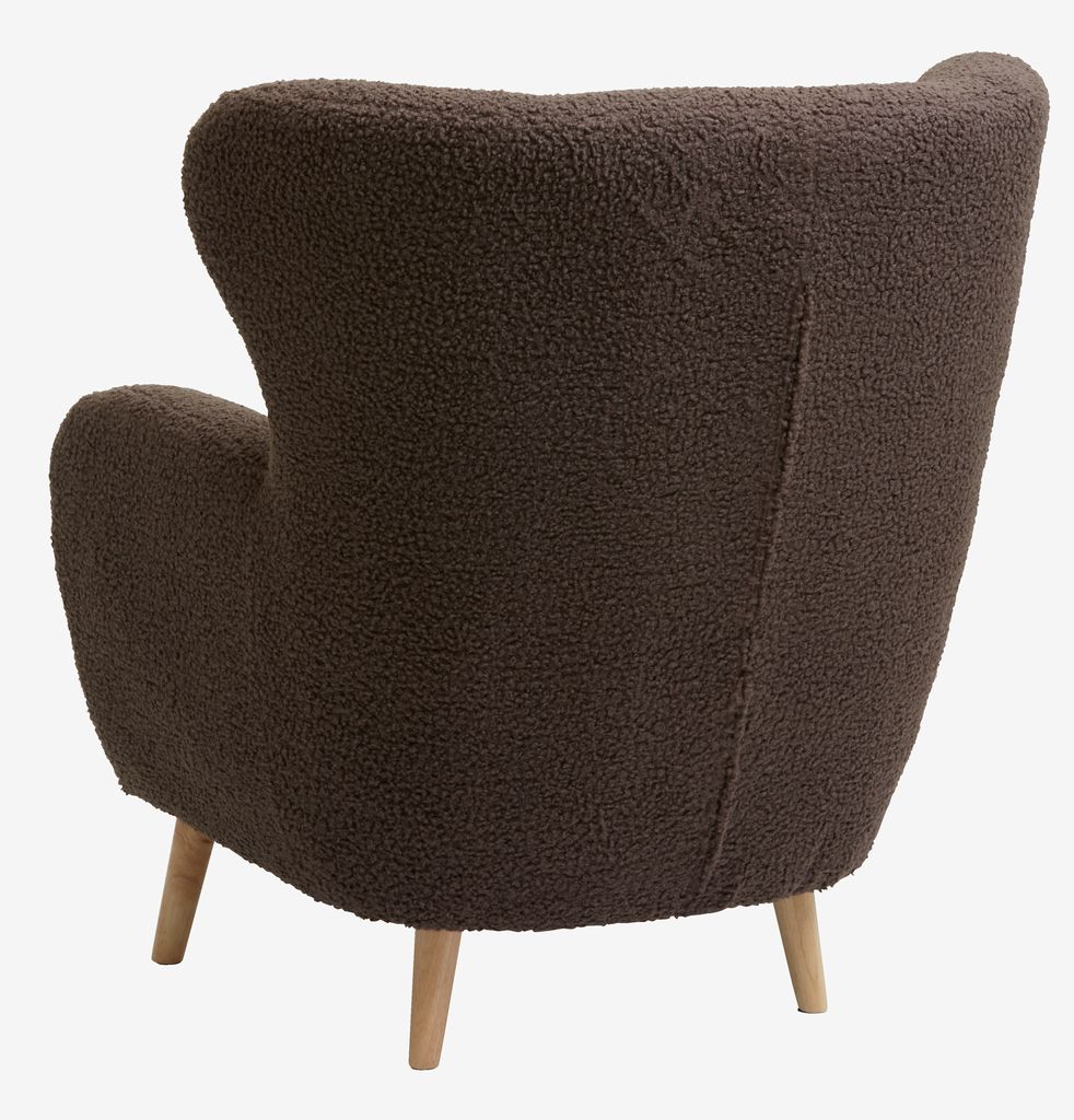 Armchair VILDSUND brown