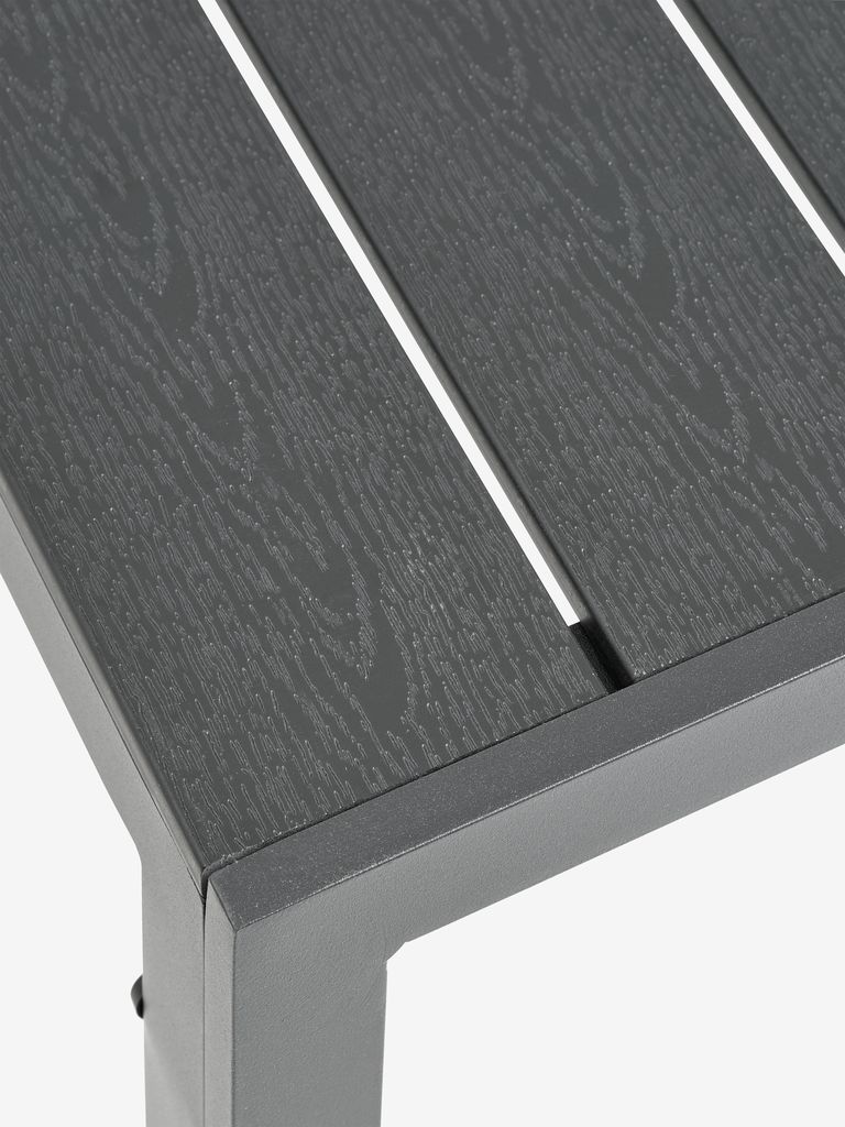 Garden table JERSORE W80xL140 black