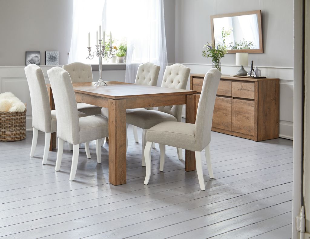 Sideboard VEDDE 3 doors 3 drawers wild oak