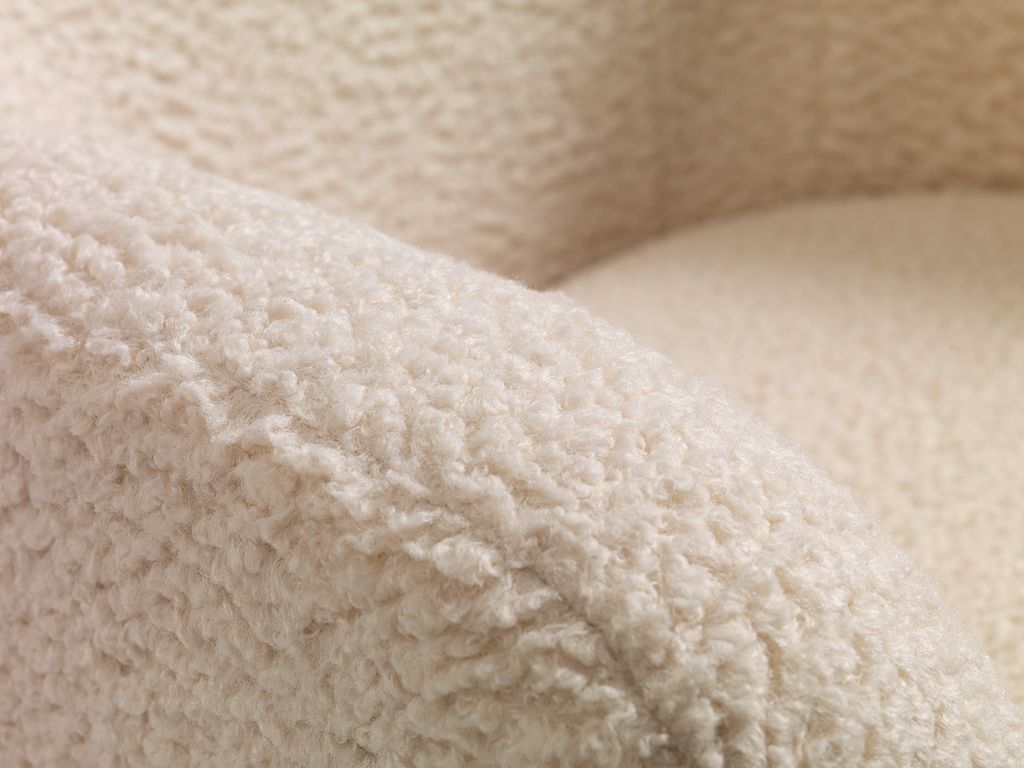 Armchair VILDSUND off-white fabric