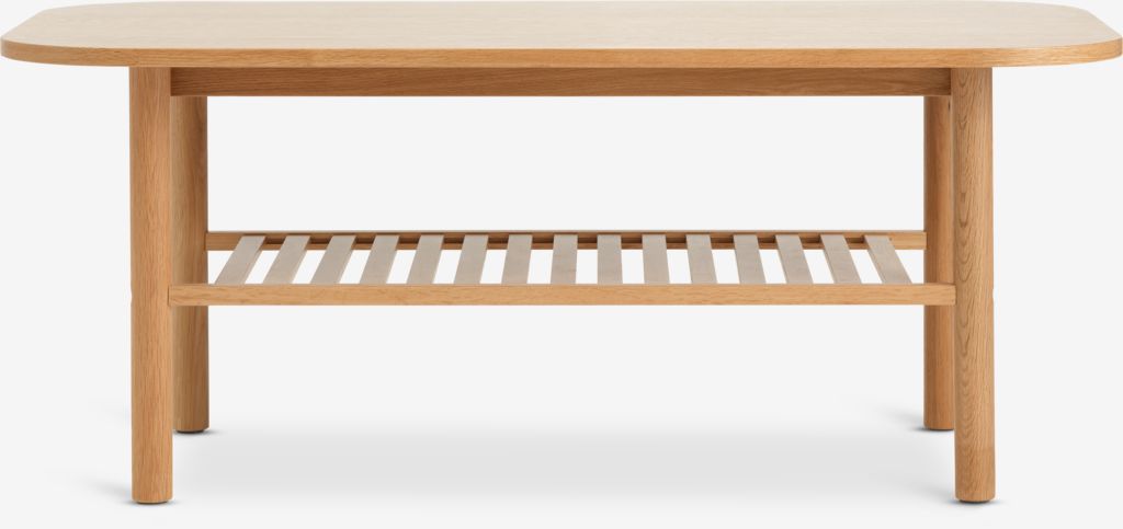 Coffee table LYNGVIG 60x110 w/shelf oak