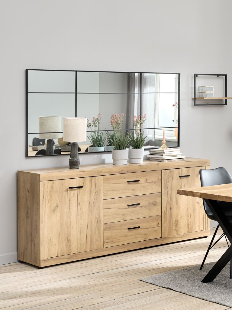 Mirror STUDSTRUP 80x180 black