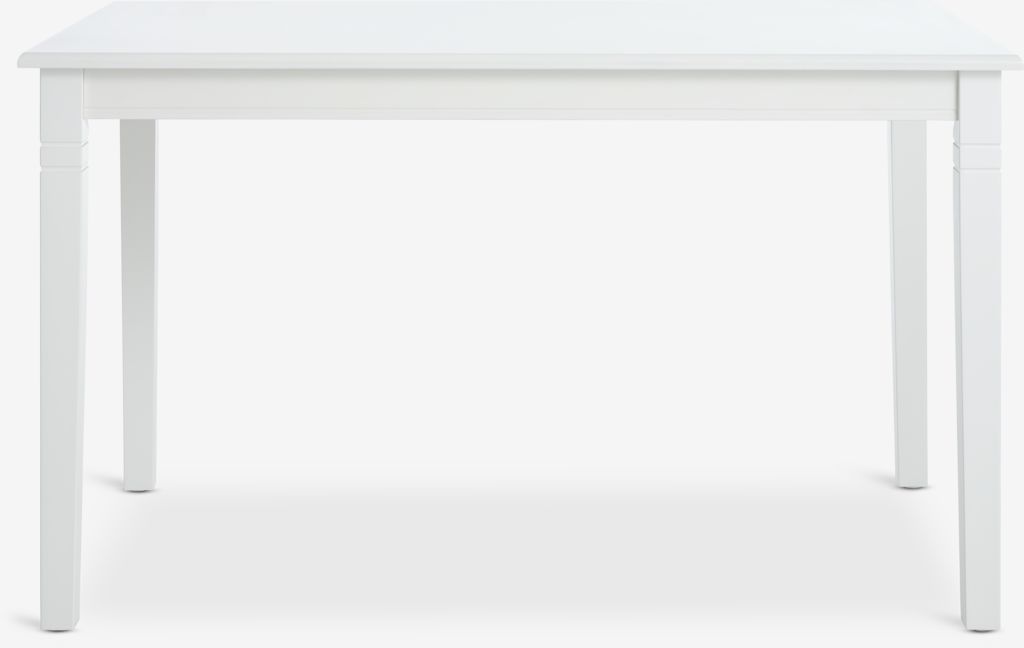Dining table KIRKEBY 80x130/220 white