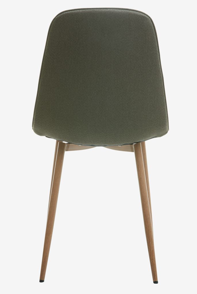 Dining chair BISTRUP olive/oak