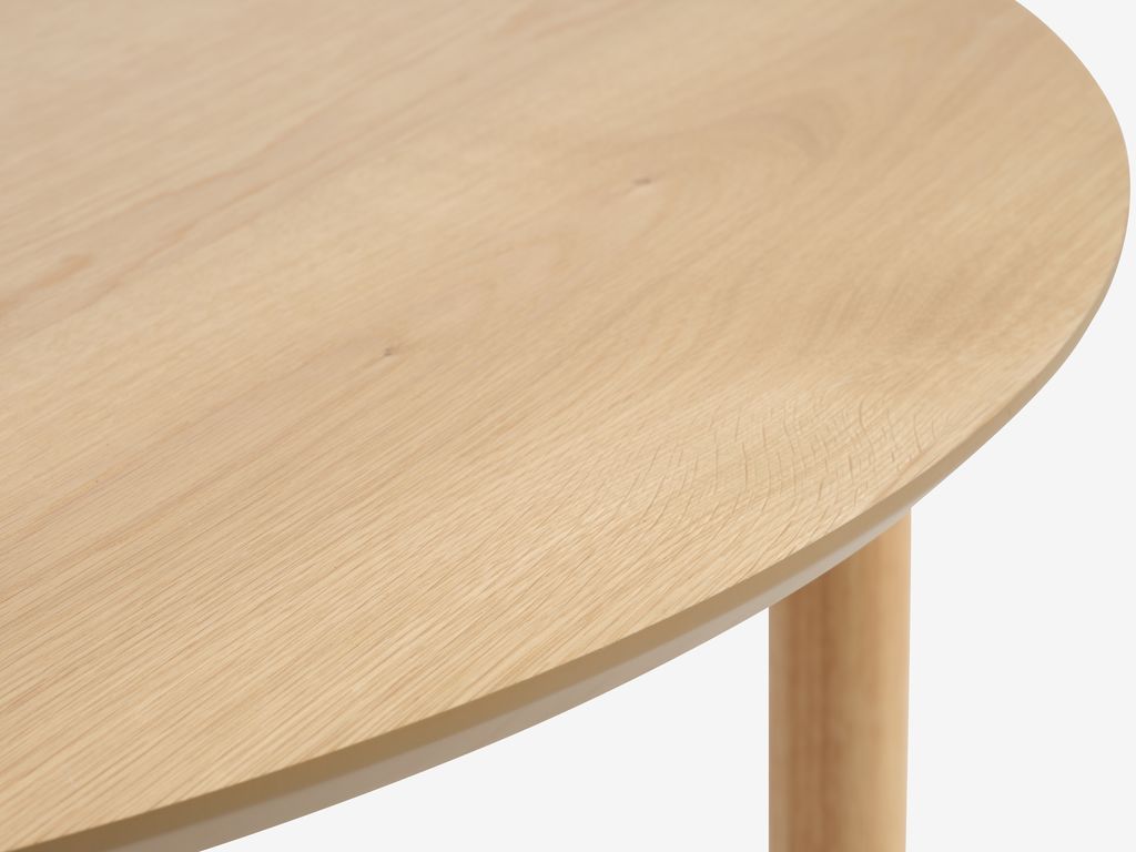 Dining table MARSTRAND D110/110x200 oak