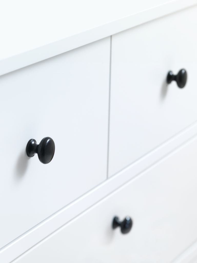 Shoe cabinet TERPET 2 compartment white