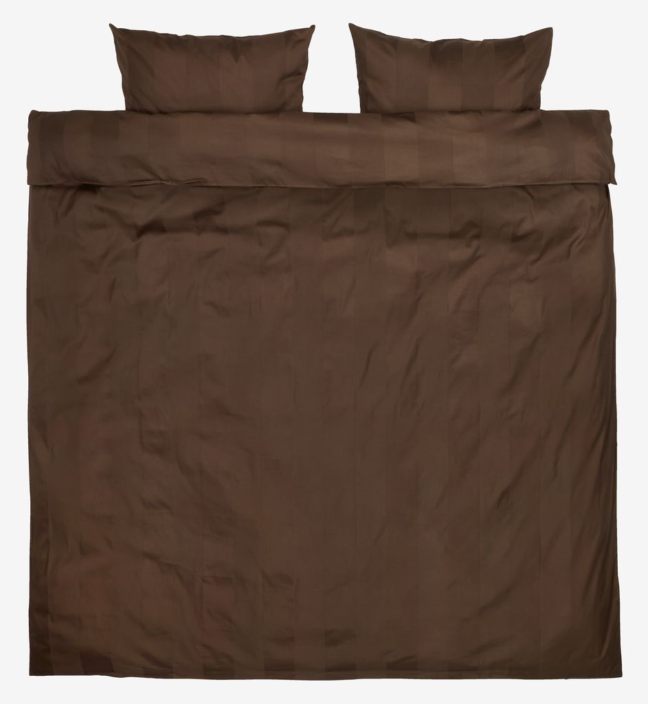 Sateen duvet cover set BARBO Double brown