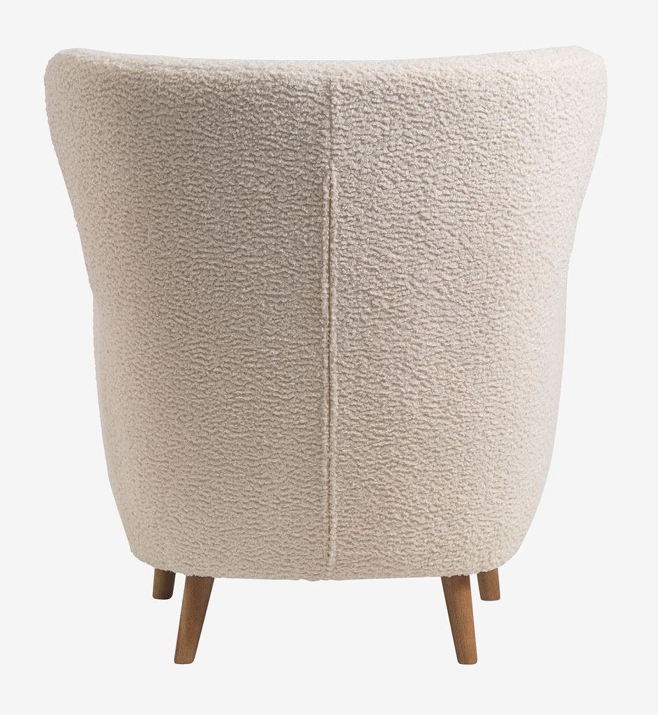 Armchair VILDSUND off-white fabric