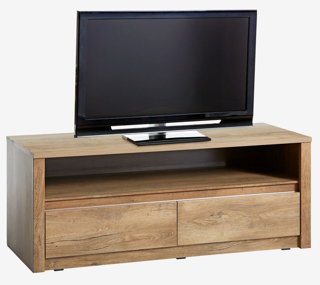 TV bench VEDDE wild oak