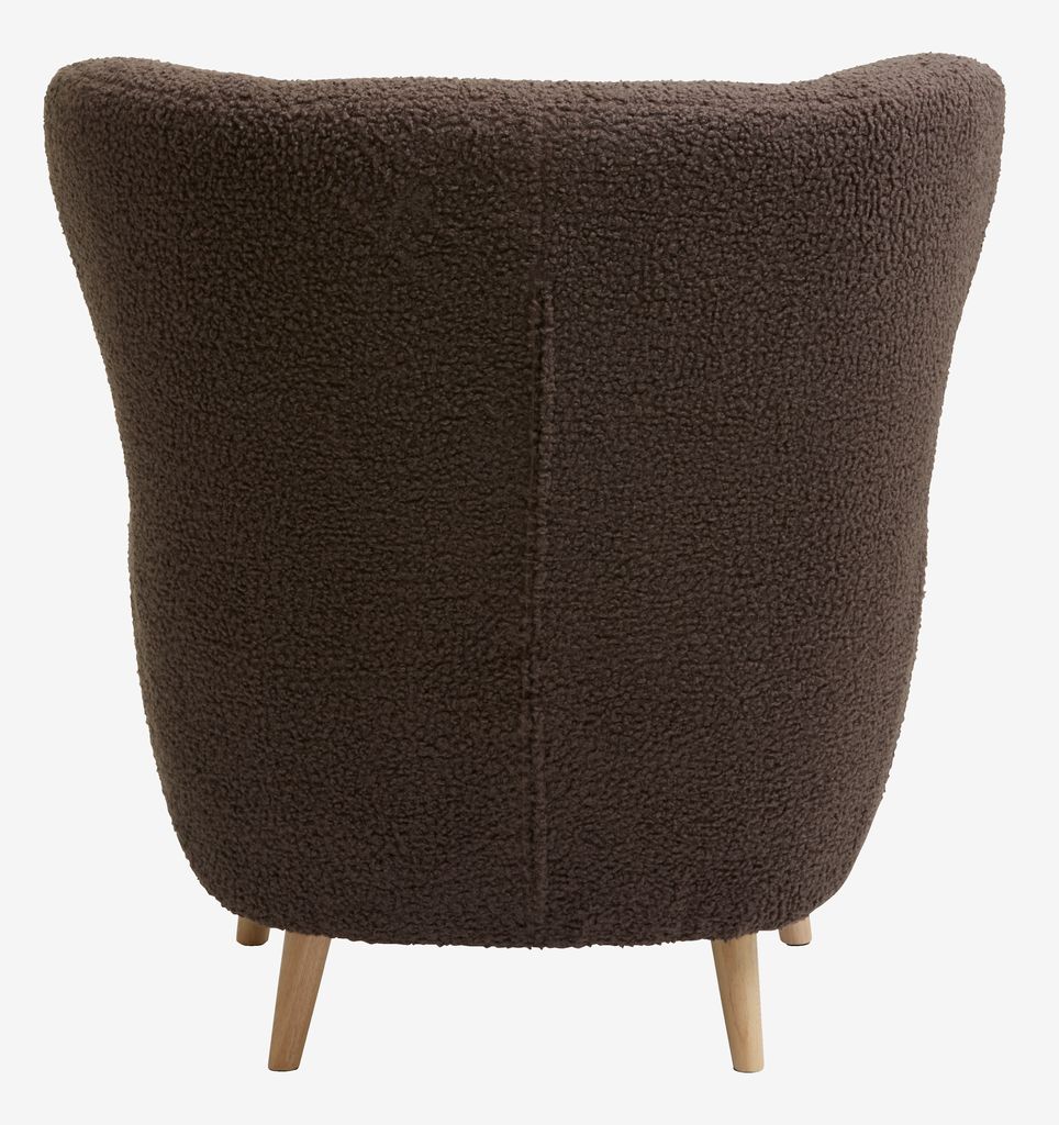 Armchair VILDSUND brown