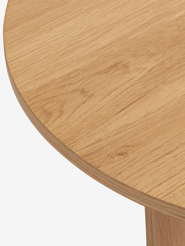 Coffee table LISBJERG 60x107 w/shelf natural oak colour