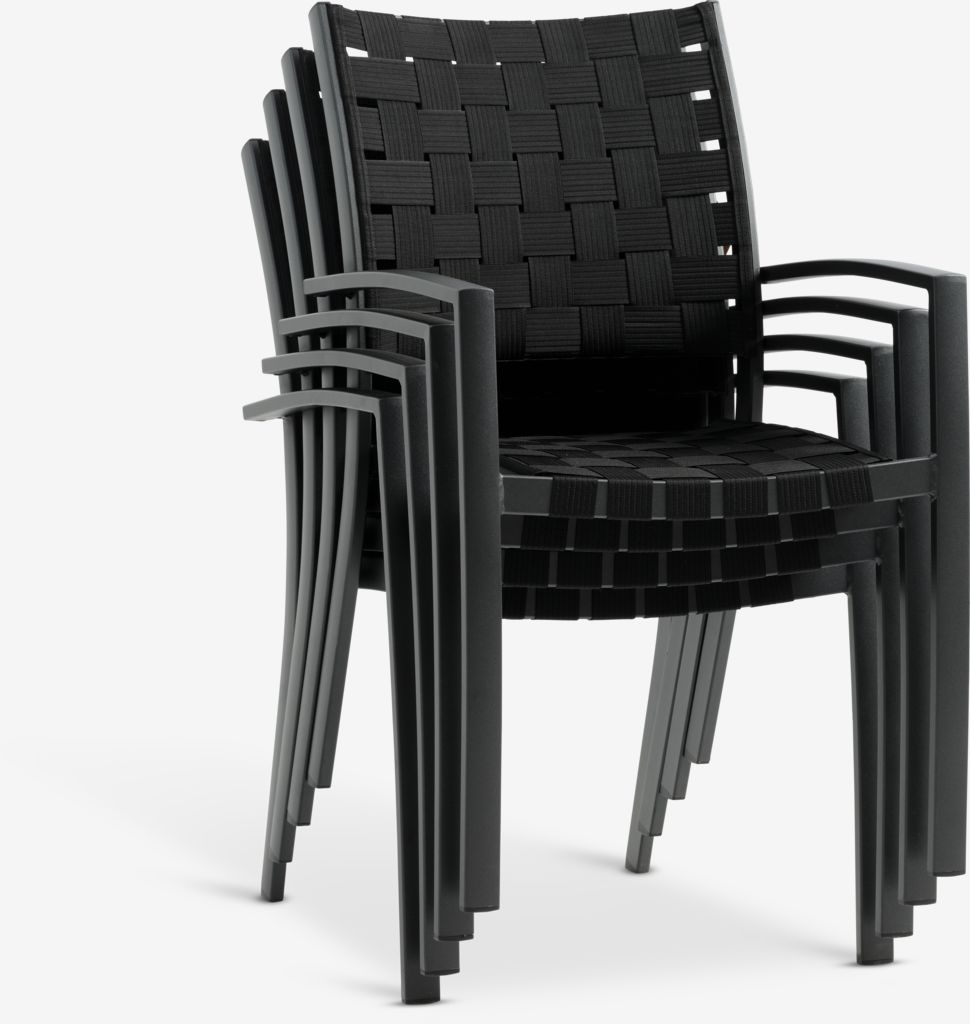 Stacking chair JEKSEN black