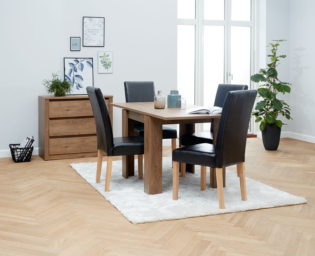 3 drawer chest VEDDE wild oak