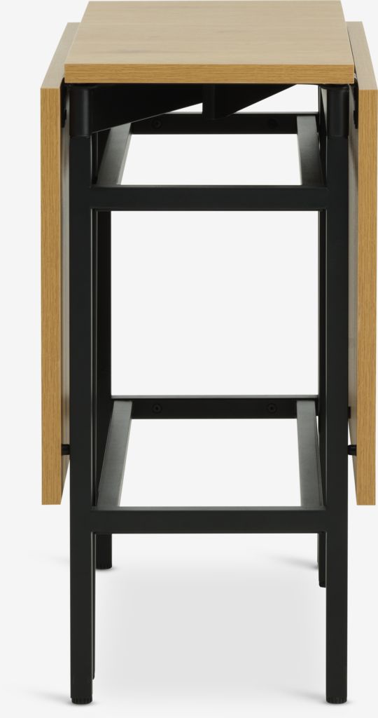 Dining table FOLDINGBRO 75x38/84/130 oak colour